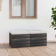 Modulaire tuinbanken van massief grenenhout met comfortabele kussens - Modulaire tuinbanken