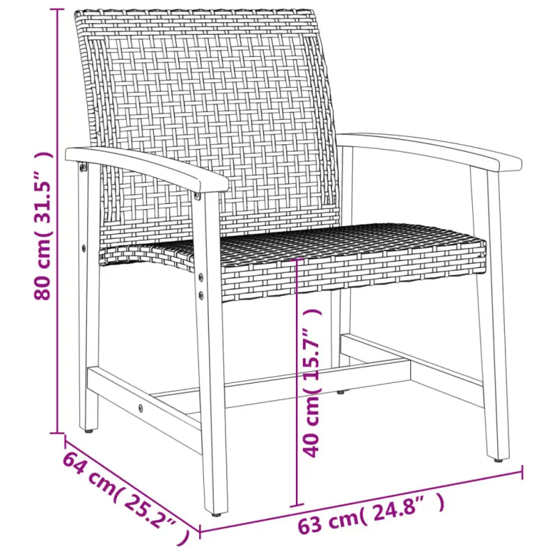 Modulaire tuinbanken van poly rattan voor comfortabele buitenruimte - Modulaire tuinbanken