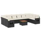 Modulaire tuinbanken van zwart gepoedercoat staal voor terras en tuin - Modulaire tuinbanken