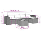 Modulaire tuinbanken van zwart materiaal en gepoedercoat staal - Modulaire tuinbanken