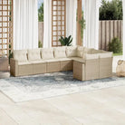 Modulaire tuinbanken van zwart materiaal met gepoedercoat staal en waterdichte tas - beige en crèmekleurig / 1 / Zonder