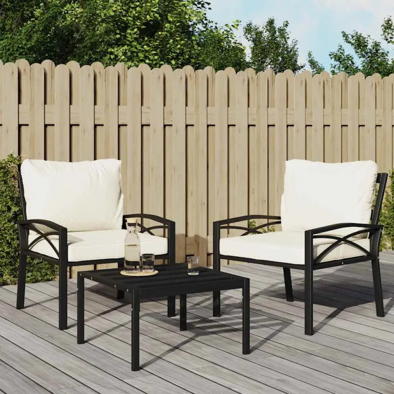 Modulaire tuinbanken voor een stijlvolle en stabiele tuinset - Zand / 2 - Modulaire tuinbanken