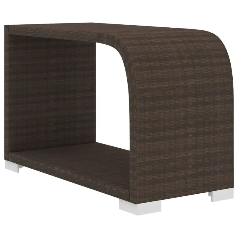 Modulaire tuinbankset met gepoedercoat stalen frame en bijzettafels - Tuinsets