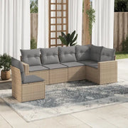 Modulaire tuinbankset met waterdichte tas in beige materiaal - Modulaire tuinbanken