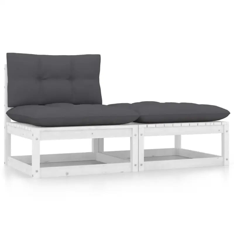 Modulaire tuinbankset van massief grenenhout voor comfortabel buitenleven - Modulaire tuinbanken