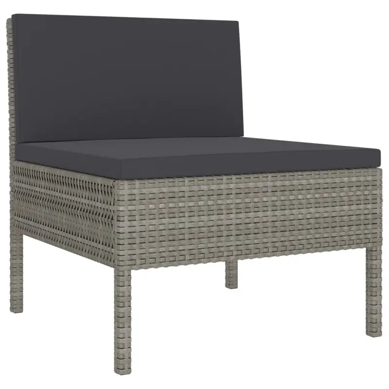 Modulaire tuinset met voetensteun en tafel voor ultiem ontspanning - Tuinsets
