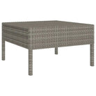 Modulaire tuinset met voetensteun en tafel voor ultiem ontspanning - Tuinsets