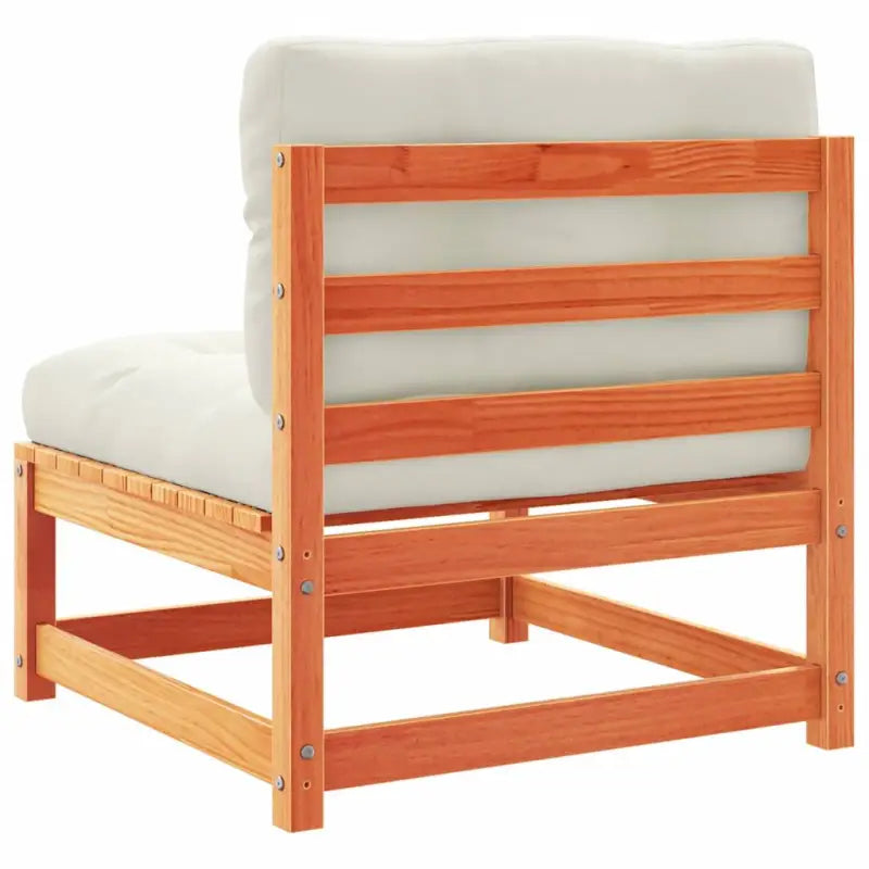 Modulaire tuinset van massief grenenhout voor een comfortabele zitervaring - Tuinsets