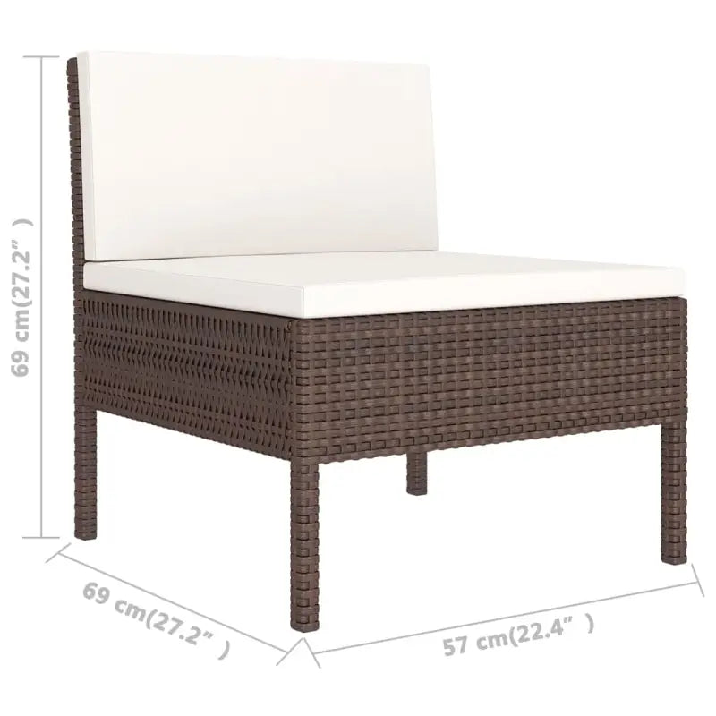 Modulaire tuinset voor gezellige en ontspannen zomerdagen - Tuinsets