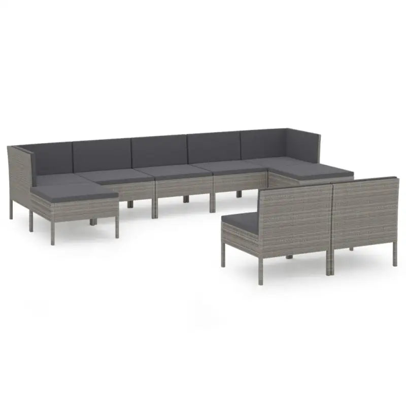 Modulaire tuinset voor ontspannen zomerdagen en gezellige bijeenkomsten - Tuinsets
