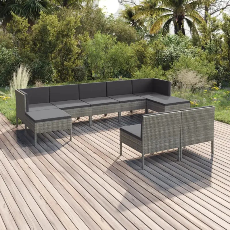 Modulaire tuinset voor ontspannen zomerdagen en gezellige bijeenkomsten - Tuinsets