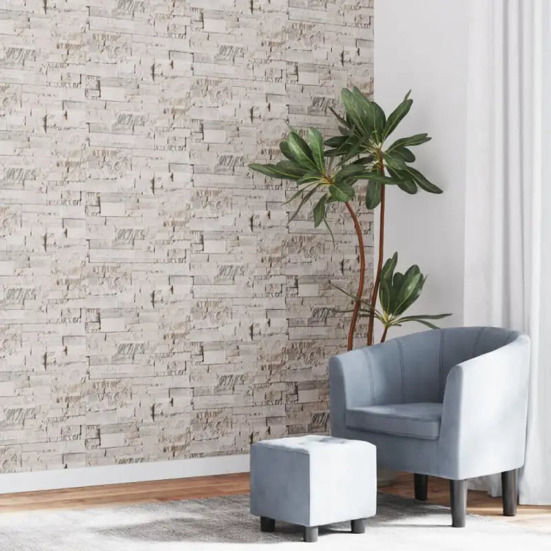 Mooie behang voor een stijlvolle en egale muur in je interieur - Crème / 1 - Behang