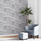 Mooie behang voor een stijlvolle en egale muur in je interieur - Grijs / 1 - Behang
