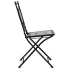 Mozaïek Bistroset met gepoedercoat ijzeren frame voor romantische tuinen - Tuinsets