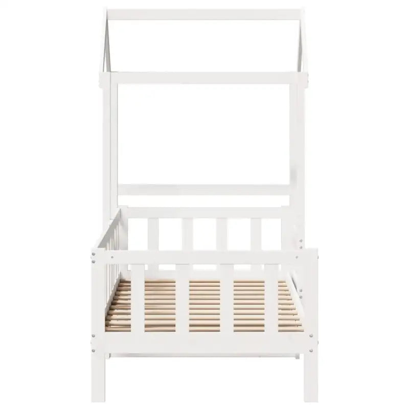 Multifunctioneel bed en bank in massief Grenenhout met open zijdeur - Bedden & bedframes