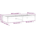 Multifunctioneel bed en bank in massief grenenhout voor slaap of lounge - Bedden & bedframes