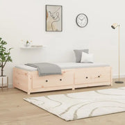 Multifunctioneel bed en bank van massief grenenhout - Bedden & bedframes