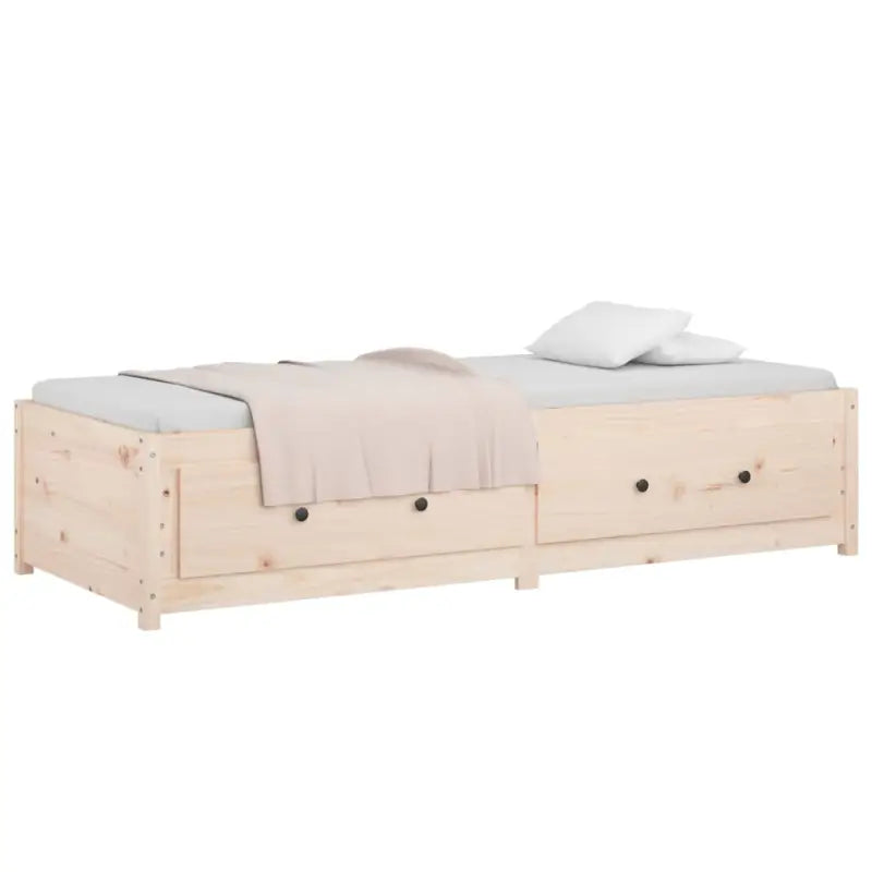 Multifunctioneel bed en bank van massief grenenhout - Bedden & bedframes