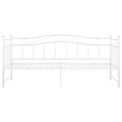 Multifunctioneel bedbank met afmetingen geschikt voor gasten en dagelijks gebruik - Wit - Bedden & bedframes
