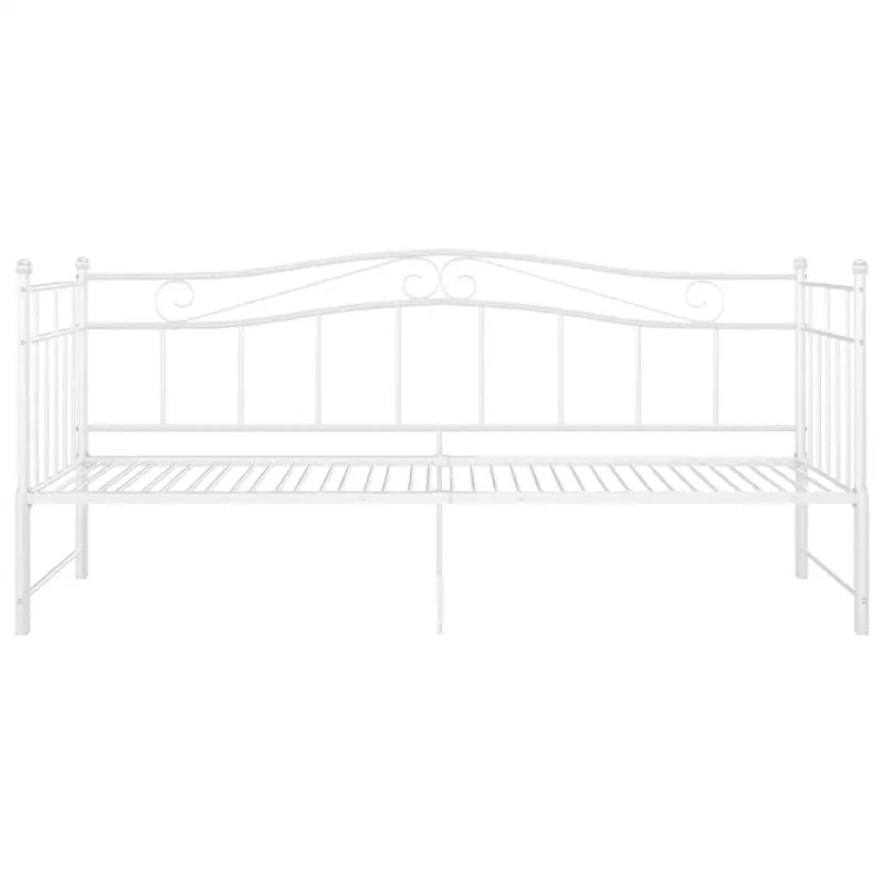 Multifunctioneel bedbank met afmetingen geschikt voor gasten en dagelijks gebruik - Wit - Bedden & bedframes