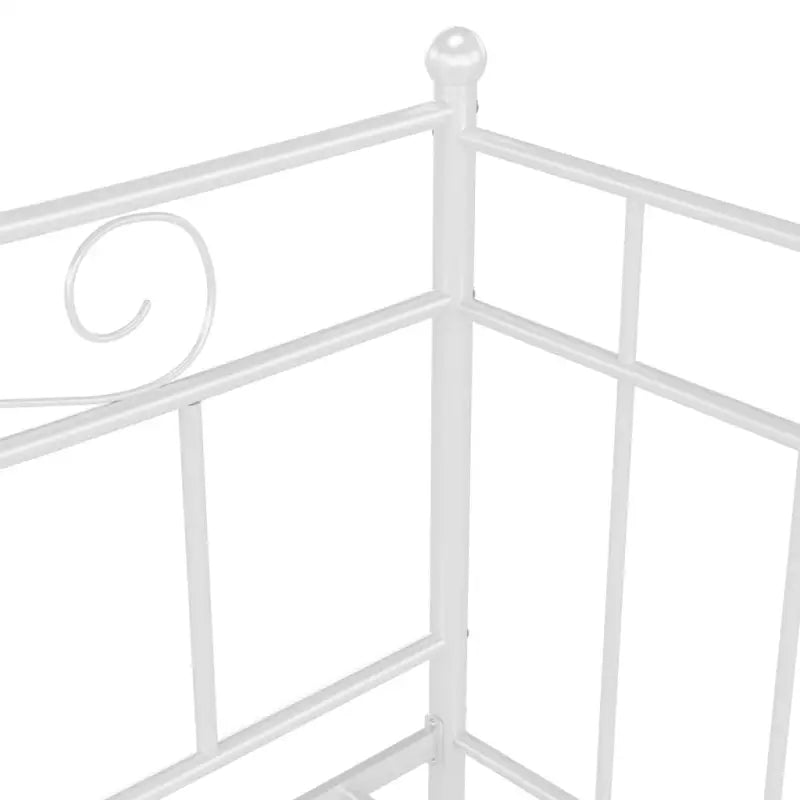 Multifunctioneel bedbank met afmetingen geschikt voor gasten en dagelijks gebruik - Wit - Bedden & bedframes