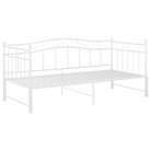 Multifunctioneel bedbank met afmetingen geschikt voor gasten en dagelijks gebruik - Wit - Bedden & bedframes