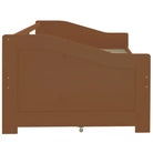 Multifunctioneel bedbank van massief grenenhout met praktische lade - Bedden & bedframes