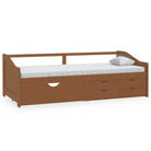 Multifunctioneel bedbank van massief grenenhout met praktische lade - Bedden & bedframes