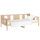 Multifunctioneel slaapbank van massief grenenhout voor gastenovernachtingen - Bedden & bedframes
