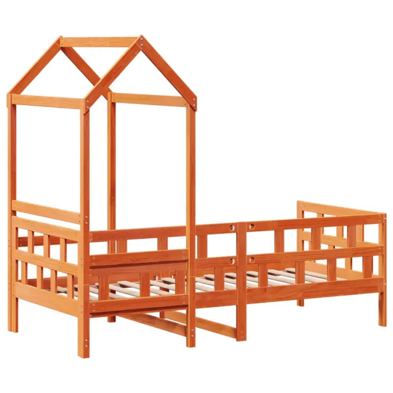 Multifunctioneel slaapbank van massief grenenhout met open zijdeur - Bedden & bedframes