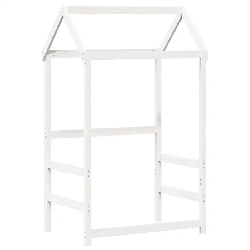 Multifunctioneel witte bank en bed van massief grenenhout - Bedden & bedframes