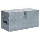 Multifunctionele Aluminium Opbergbox met praktische handgreep voor opslag - Zilver / 61.5 x 26.5 x 30 cm / 1