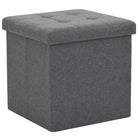 Multifunctionele inklapbare opbergkrukken en klapstoelen - Donkergrijs / 1 - Klapstoelen & krukken