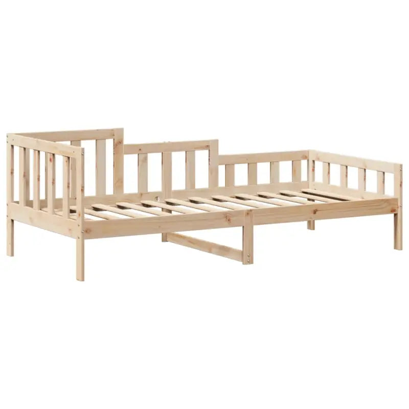 Multifunctionele massief grenenhouten slaapbank en bank voor slaapkamer en woonkamer - Naturel / 90 x 200 cm - Bedden &