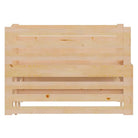 Multifunctionele massief grenenhouten slaapbank met totale afmetingen - Bedden & bedframes