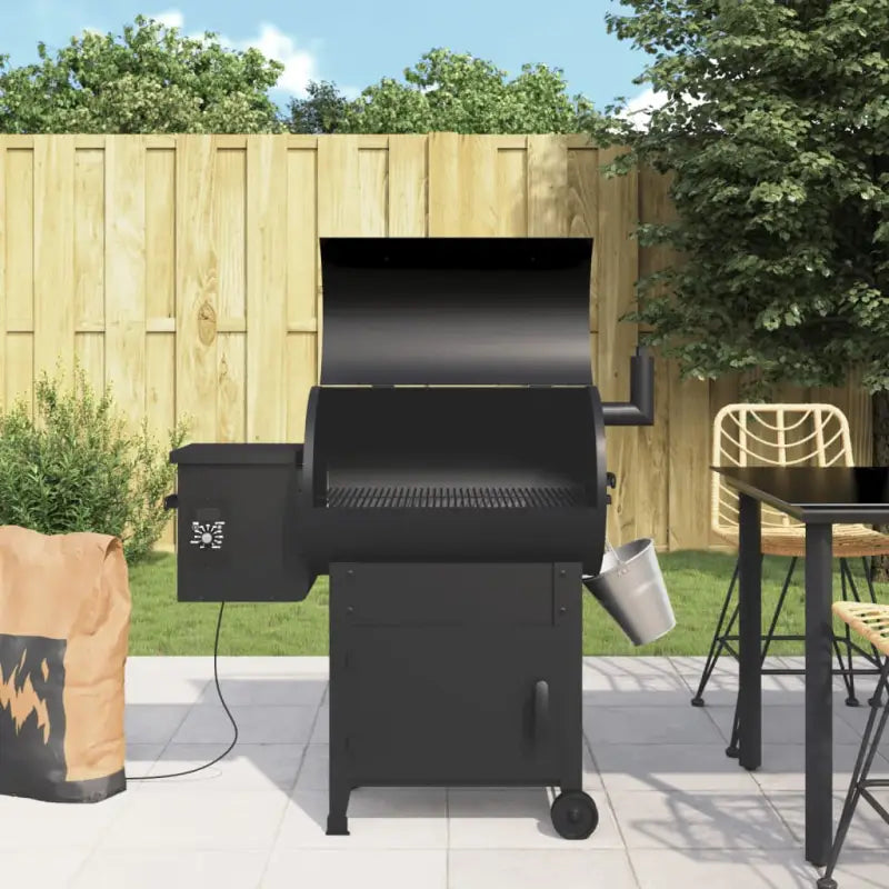 Multifunctionele Pelletbarbecue voor tuinfeesten - met schoorsteen - Barbecues