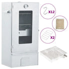 Multifunctionele rookoven met koude rookgenerator en gegalvaniseerd staal - 44.5 x 29 x 83 cm (21 x 21 x 4.5 cm)