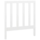 Multifunctionele slaapbank in massief grenenhout met optimale afmetingen - Wit / 2x (90 x 200) cm - Bedden & bedframes