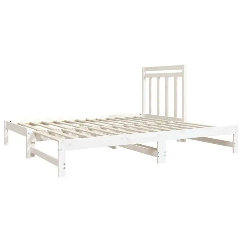 Multifunctionele slaapbank van massief grenenhout met aanpasbare afmetingen - Bedden & bedframes