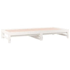 Multifunctionele slaapbank van massief grenenhout met aanpasbare afmetingen - Bedden & bedframes