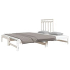 Multifunctionele slaapbank van massief grenenhout met aanpasbare afmetingen - Bedden & bedframes