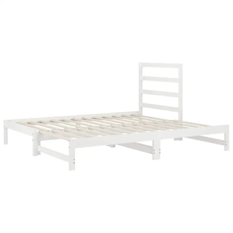 Multifunctionele slaapbank van massief grenenhout met ideale afmetingen - Bedden & bedframes