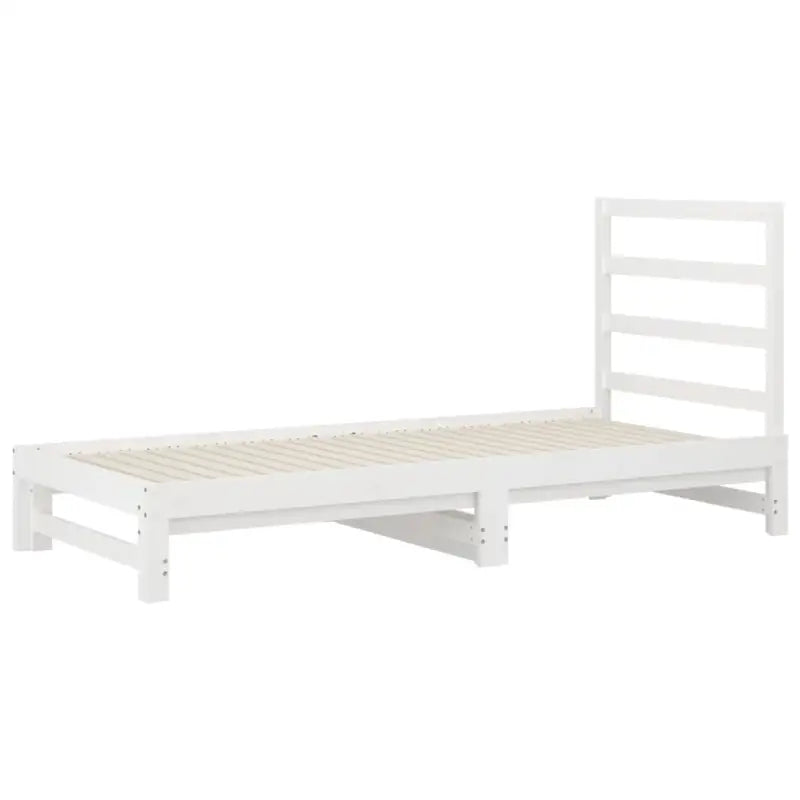 Multifunctionele slaapbank van massief grenenhout met ideale afmetingen - Bedden & bedframes