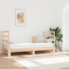 Multifunctionele slaapbank van massief grenenhout met levering bevat - Bedden & bedframes