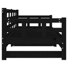 Multifunctionele slaapbank van massief Grenenhout met nette totale afmetingen - Bedden & bedframes