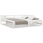 Multifunctionele slaapbank van massief grenenhout met optimale afmetingen - Bedden & bedframes