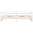 Multifunctionele slaapbank van massief grenenhout met optimale afmetingen - Bedden & bedframes