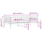 Multifunctionele slaapbank van massief grenenhout voor slaapkamer en woonkamer - Bedden & bedframes