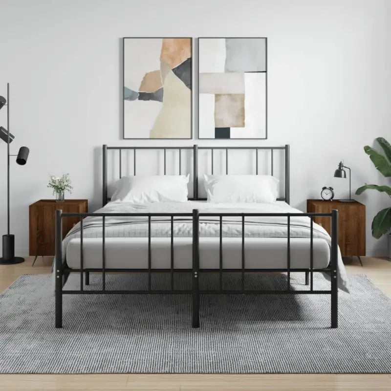 Nachtkastje van bewerkt hout met moderne uitstraling en duurzaam design - bruin eikenkleur / 2 - Nachtkastjes