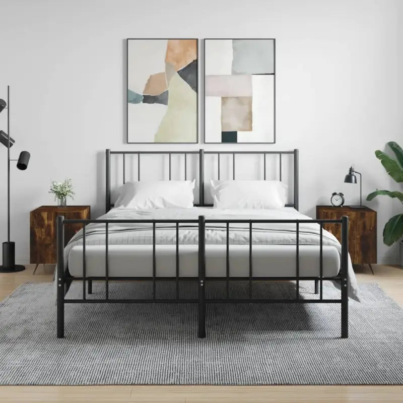 Nachtkastje van bewerkt hout met moderne uitstraling en duurzaam design - Gerookt eiken / 2 - Nachtkastjes